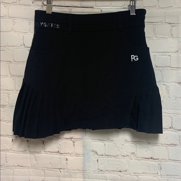 Pearly Gates Golf Tennis Black Skort Size M - Picture 2 of 7